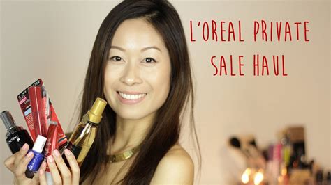 l'oreal private sale.